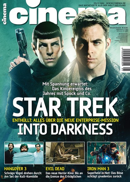 CINEMA (De) magazine side cover Issue 420 May 2013