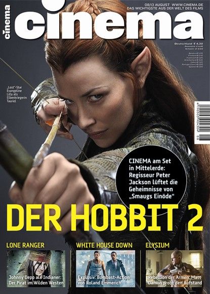CINEMA (De) magazine side cover August 2013