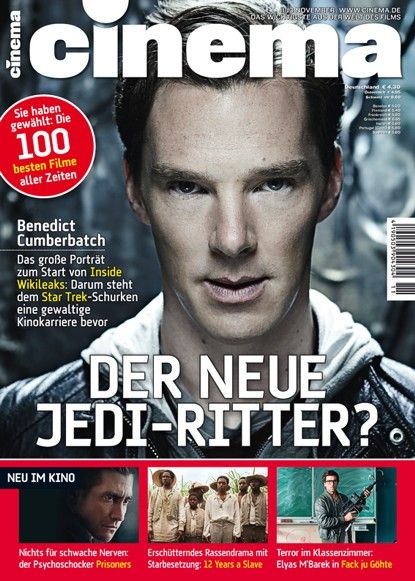 CINEMA (De) magazine side cover November 2013