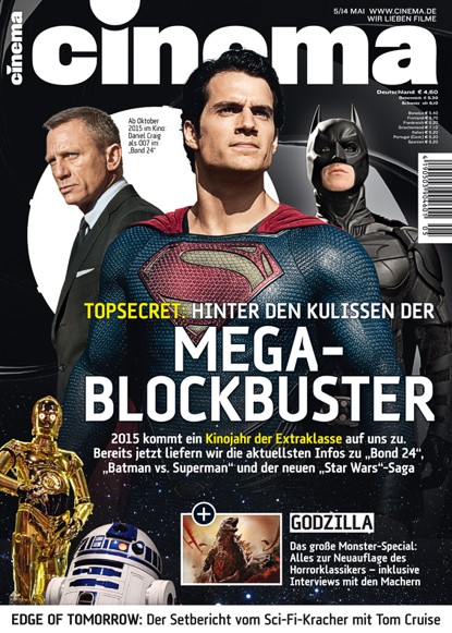 CINEMA (De) magazine side cover May 2014