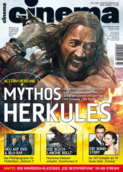 CINEMA (De) magazine side cover July 2014