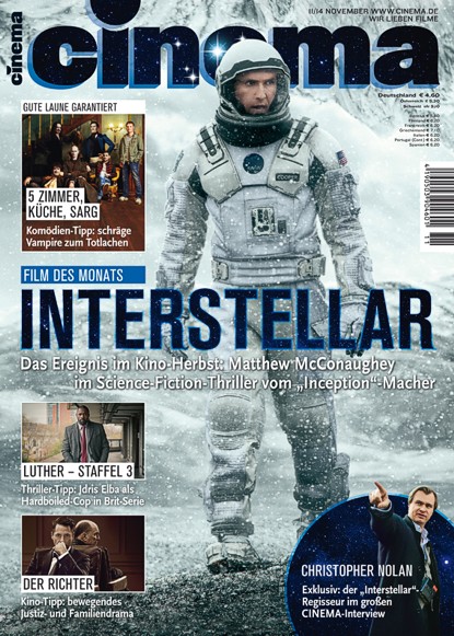 CINEMA (De) magazine side cover November 2014