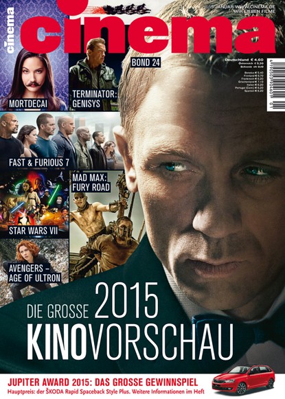 CINEMA (De) magazine side cover January 2015