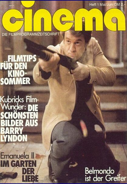 CINEMA (De) magazine side cover May/June 1976