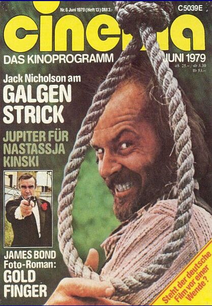 CINEMA (De) magazine side cover Issue 13 June 1979