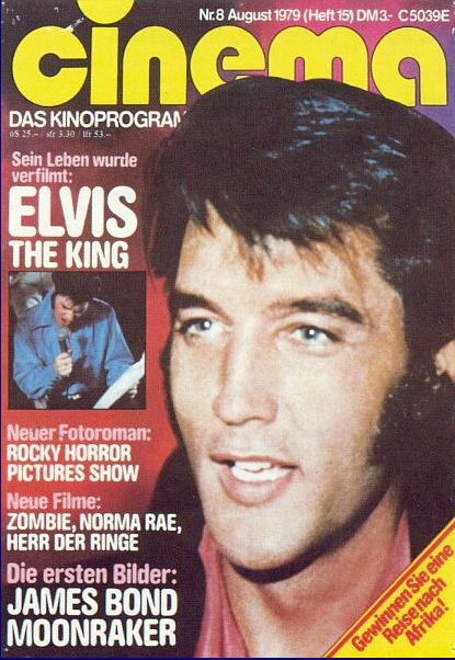 CINEMA (De) magazine side cover Issue 15 August 1979