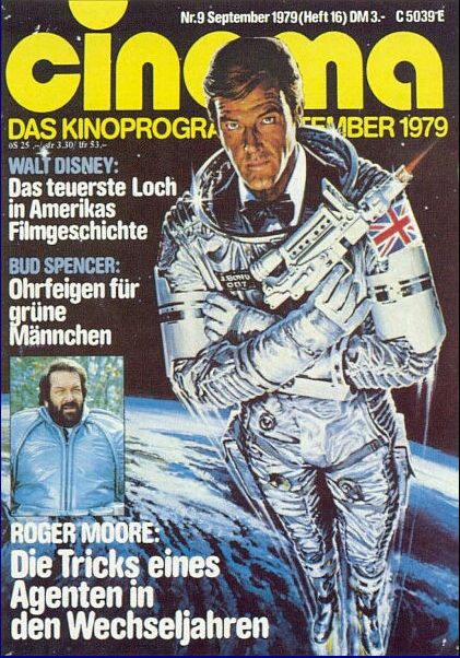 CINEMA (De) magazine side cover Issue 16 September 1979