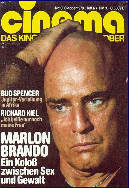 CINEMA (De) magazine side cover Issue 17 October 1979