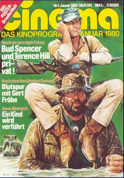 CINEMA (De) magazine side cover Issue 20 January 1980