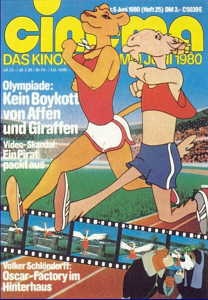 CINEMA (De) magazine side cover Issue 25 June 1980