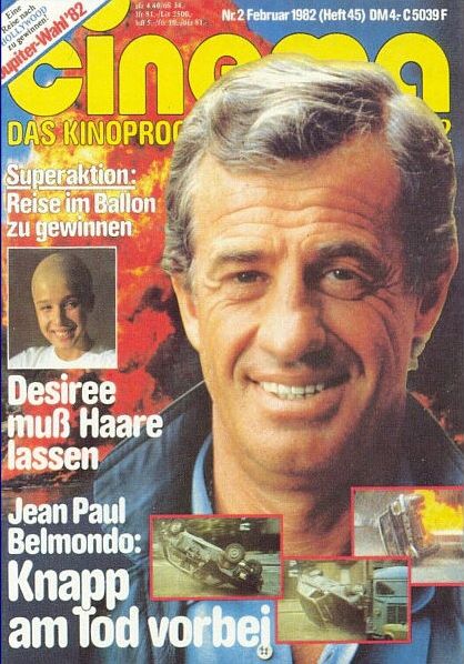 CINEMA (De) magazine side cover Issue 45 February 1982