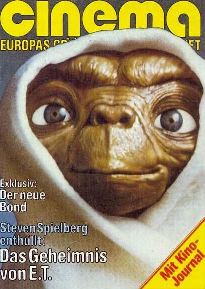 CINEMA (De) magazine side cover Issue 55 December 1982