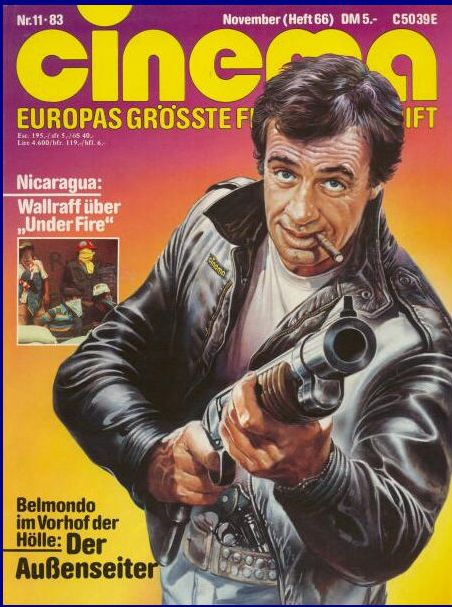 CINEMA (De) magazine side cover Issue 66 November 1983