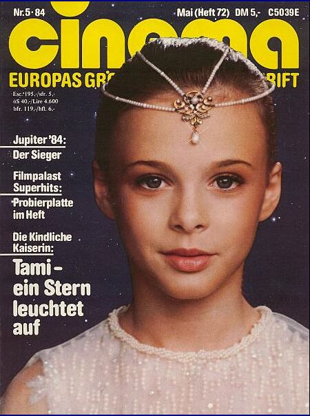 CINEMA (De) magazine side cover Issue 72 May 1984
