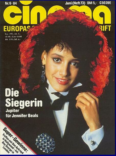 CINEMA (De) magazine side cover Issue 73 June 1984