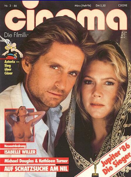 CINEMA (De) magazine side cover Issue 94 March 1986