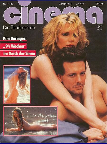 CINEMA (De) magazine side cover Issue 95 April 1986