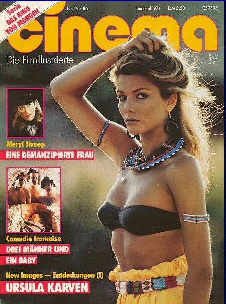 CINEMA (De) magazine side cover Issue 97 June 1986