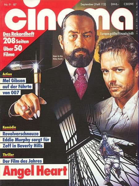 CINEMA (De) magazine side cover Issue 112 September 1987