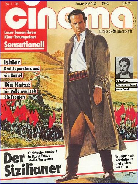 CINEMA (De) magazine side cover Issue 116 January 1988
