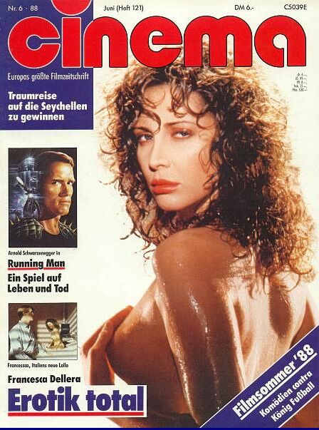 CINEMA (De) magazine side cover Issue 121 June 1988