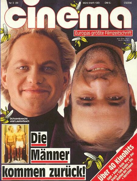 CINEMA (De) magazine side cover Issue 130 March 1989