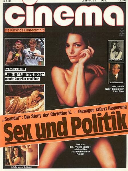 CINEMA (De) magazine side cover Issue 134 July 1989