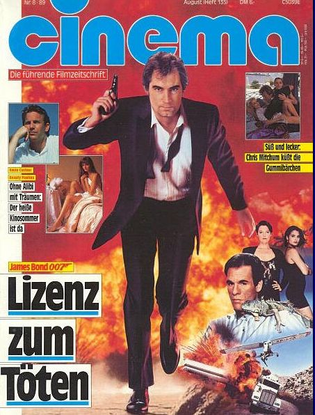 CINEMA (De) magazine side cover Issue 135 August 1989