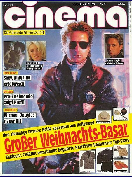 CINEMA (De) magazine side cover Issue 139 December 1989