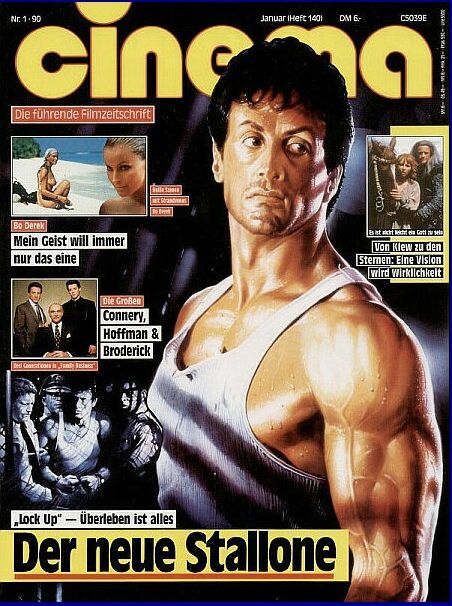 CINEMA (De) magazine side cover Issue 140 January 1990