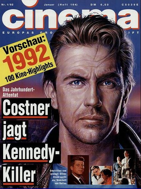 CINEMA (De) magazine side cover Issue 164 January 1992