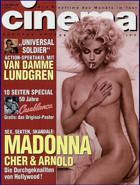 CINEMA (De) magazine side cover Issue 174 November 1992