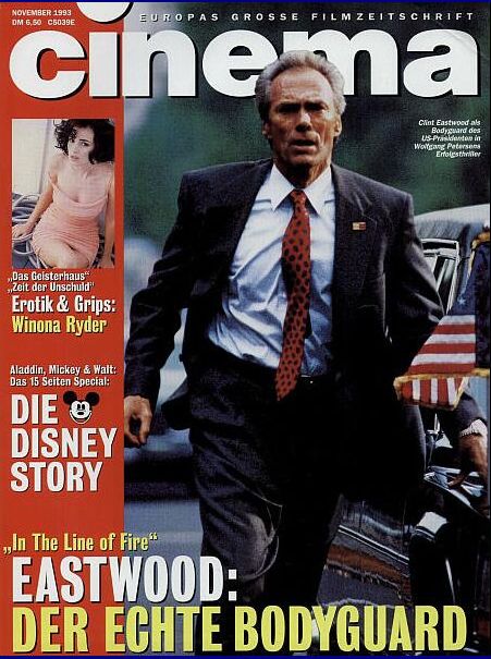 CINEMA (De) magazine side cover Issue 186 November 1993