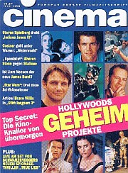 CINEMA (De) magazine side cover Issue 192 May 1994