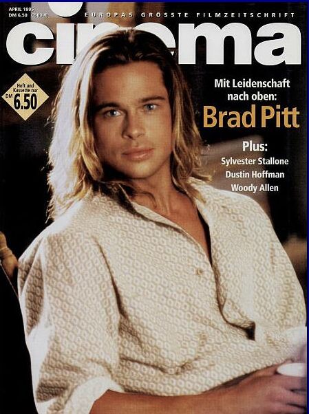 CINEMA (De) magazine side cover Issue 203 April 1995