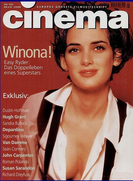 CINEMA (De) magazine side cover Issue 204 May 1995