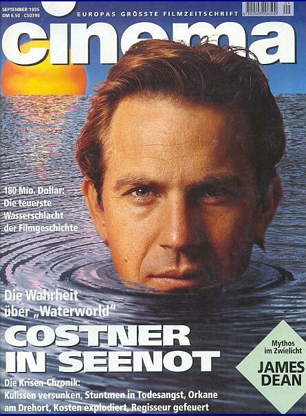 CINEMA (De) magazine side cover Issue 208 September 1995