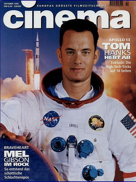 CINEMA (De) magazine side cover Issue 209 October 1995
