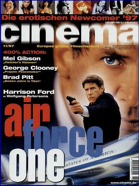 CINEMA (De) magazine side cover Issue 234 November 1997