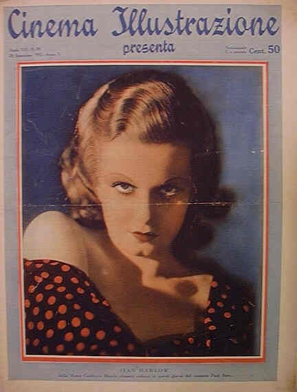 CINEMA ILLUSTRAZIONE magazine side cover Issue 39 28 September 1932