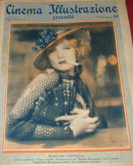 CINEMA ILLUSTRAZIONE magazine side cover Issue 1 4 January 1933
