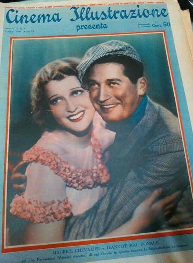 CINEMA ILLUSTRAZIONE magazine side cover Issue 9 1 March 1933