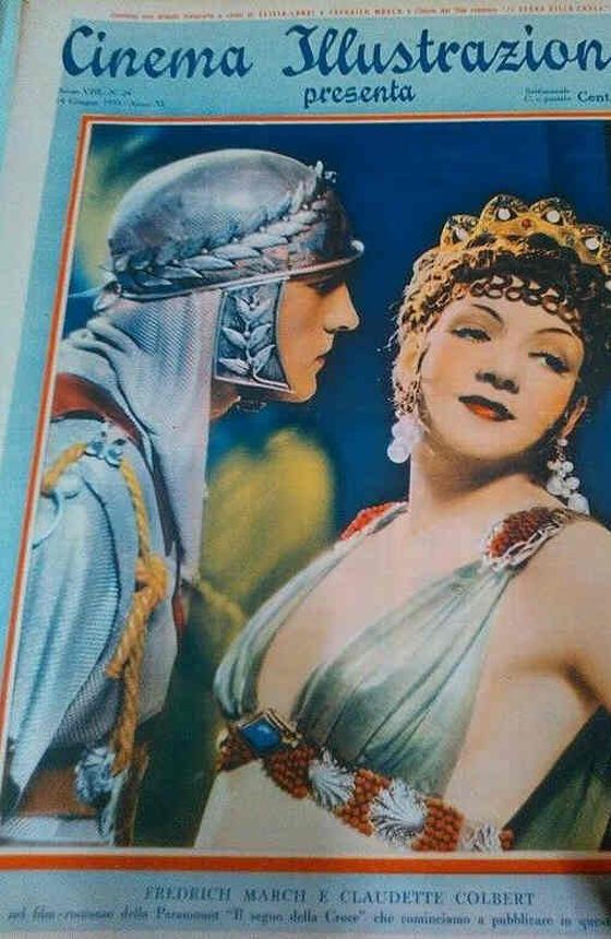 CINEMA ILLUSTRAZIONE magazine side cover Issue 24 14 June 1933