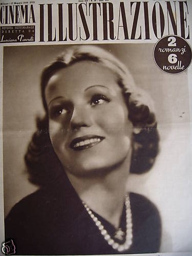 CINEMA ILLUSTRAZIONE magazine side cover 17 May 1939