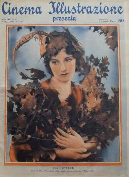 CINEMA ILLUSTRAZIONE magazine side cover Issue 11 15 March 1933