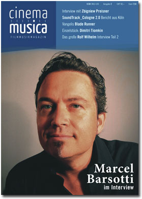 CINEMA MUSICA magazine side cover Issue 2  2005