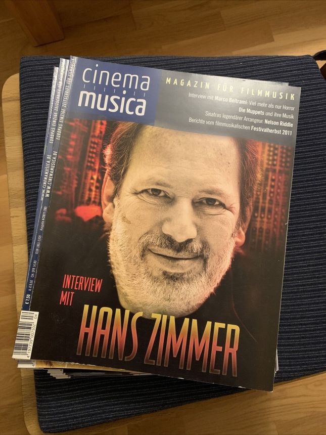 CINEMA MUSICA magazine side cover Issue 26  2011