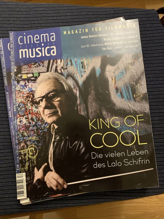 CINEMA MUSICA magazine side cover Issue 30  2012