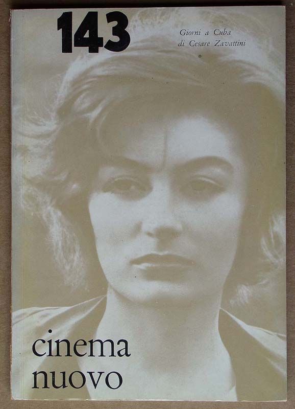 CINEMA NUOVO magazine side cover Issue 143 January/February 1960