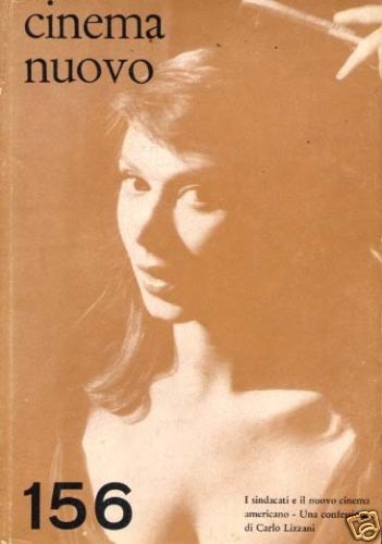CINEMA NUOVO magazine side cover Issue 156 March/April 1962